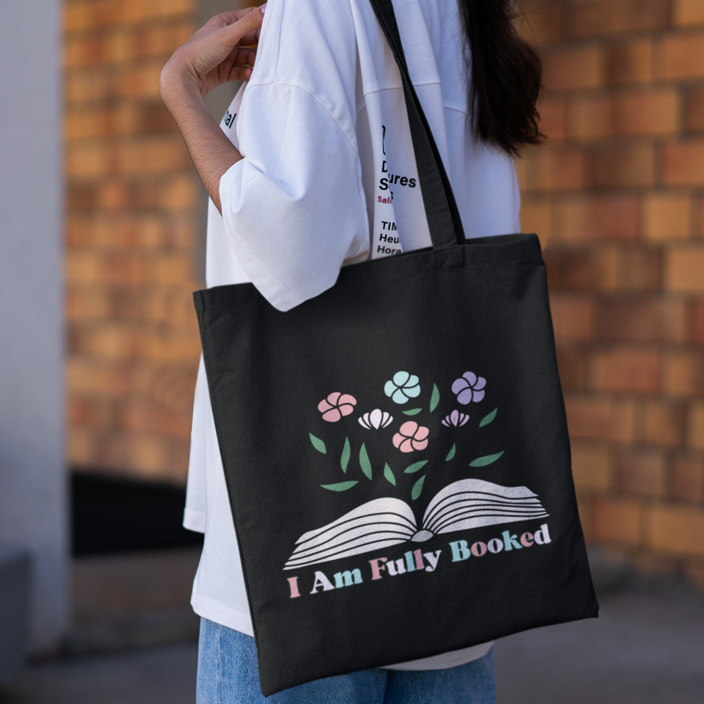 I am Fully Booked Tote