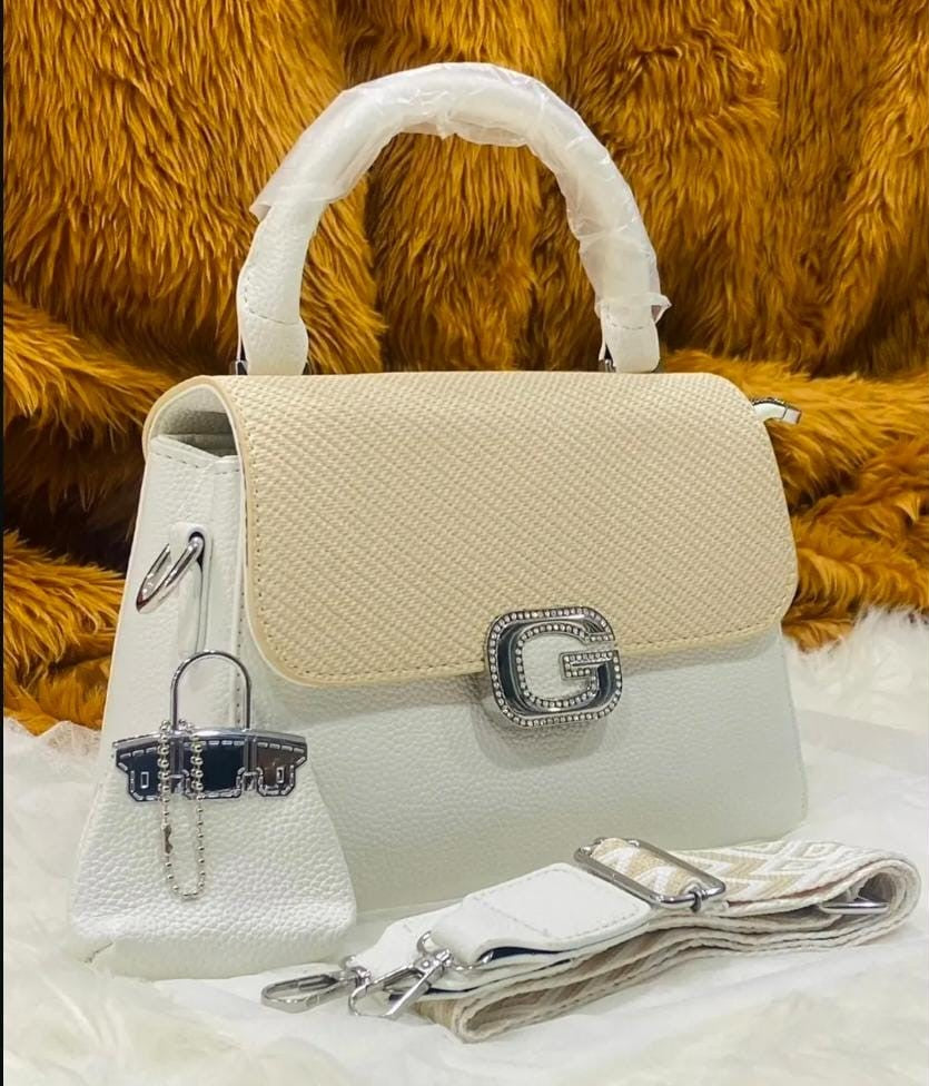 Elegant Handbag with Rhinestone