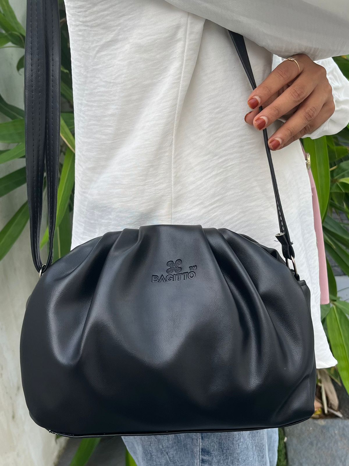 Black Shoulder Bag for Women