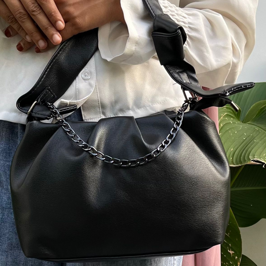 Shoulder Bag with Chain Strap