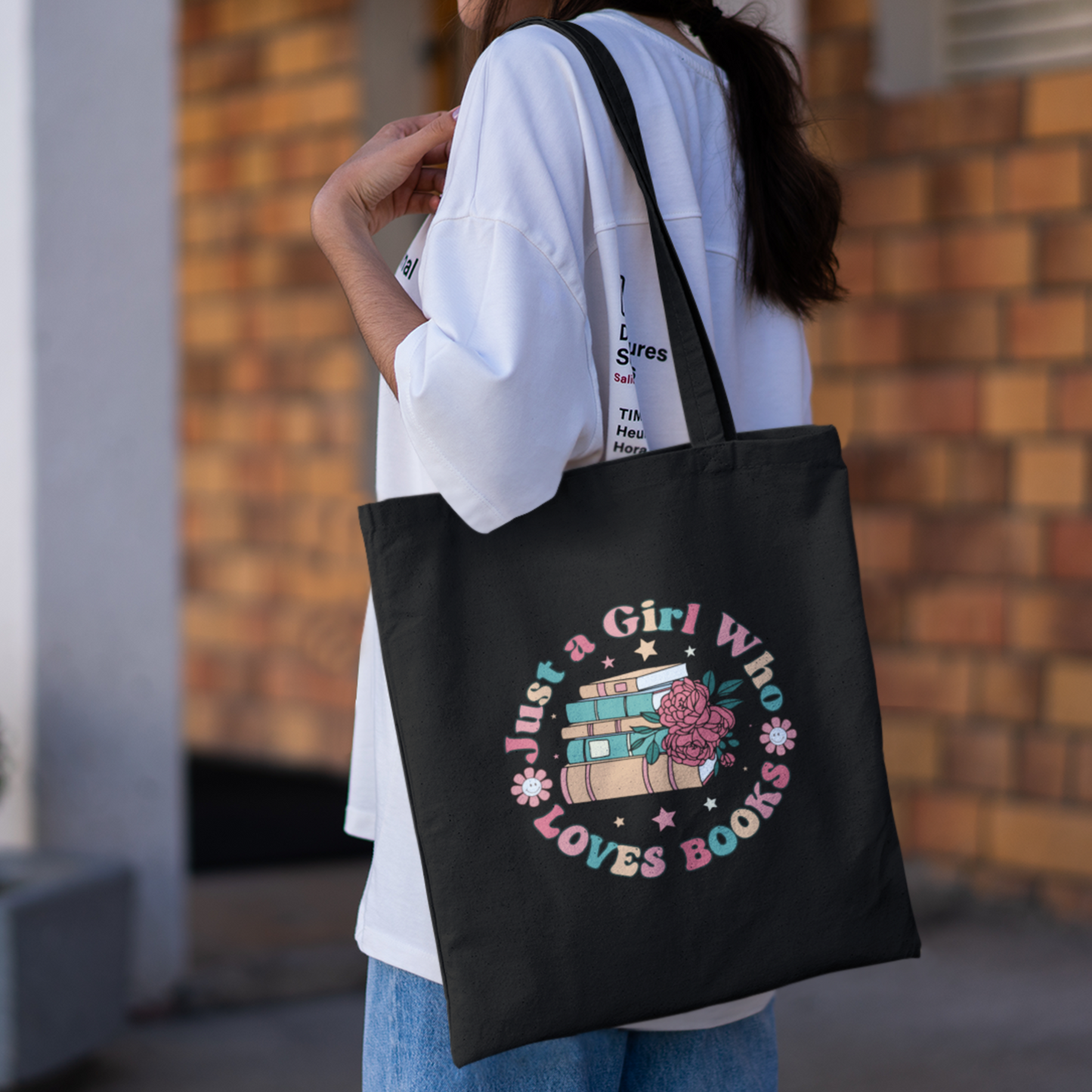 Just a Girl who Loves Books Tote