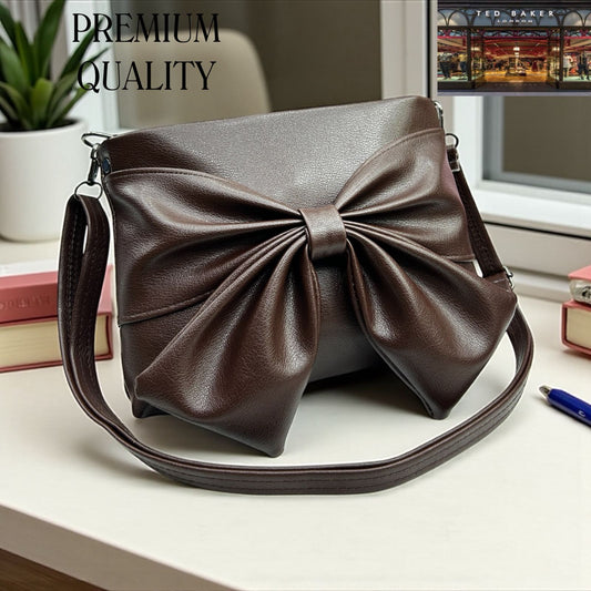 Elegant Bow Design Handbag