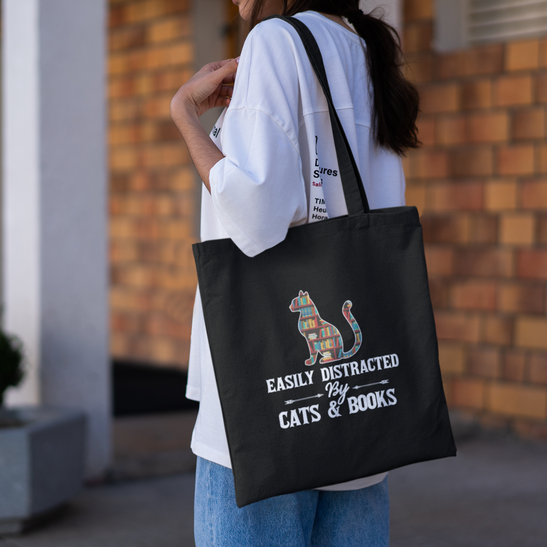Easily Distracted By Cats and Books