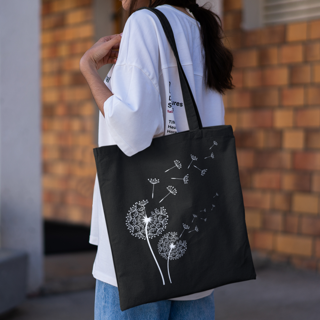Dandelion Flower Tote