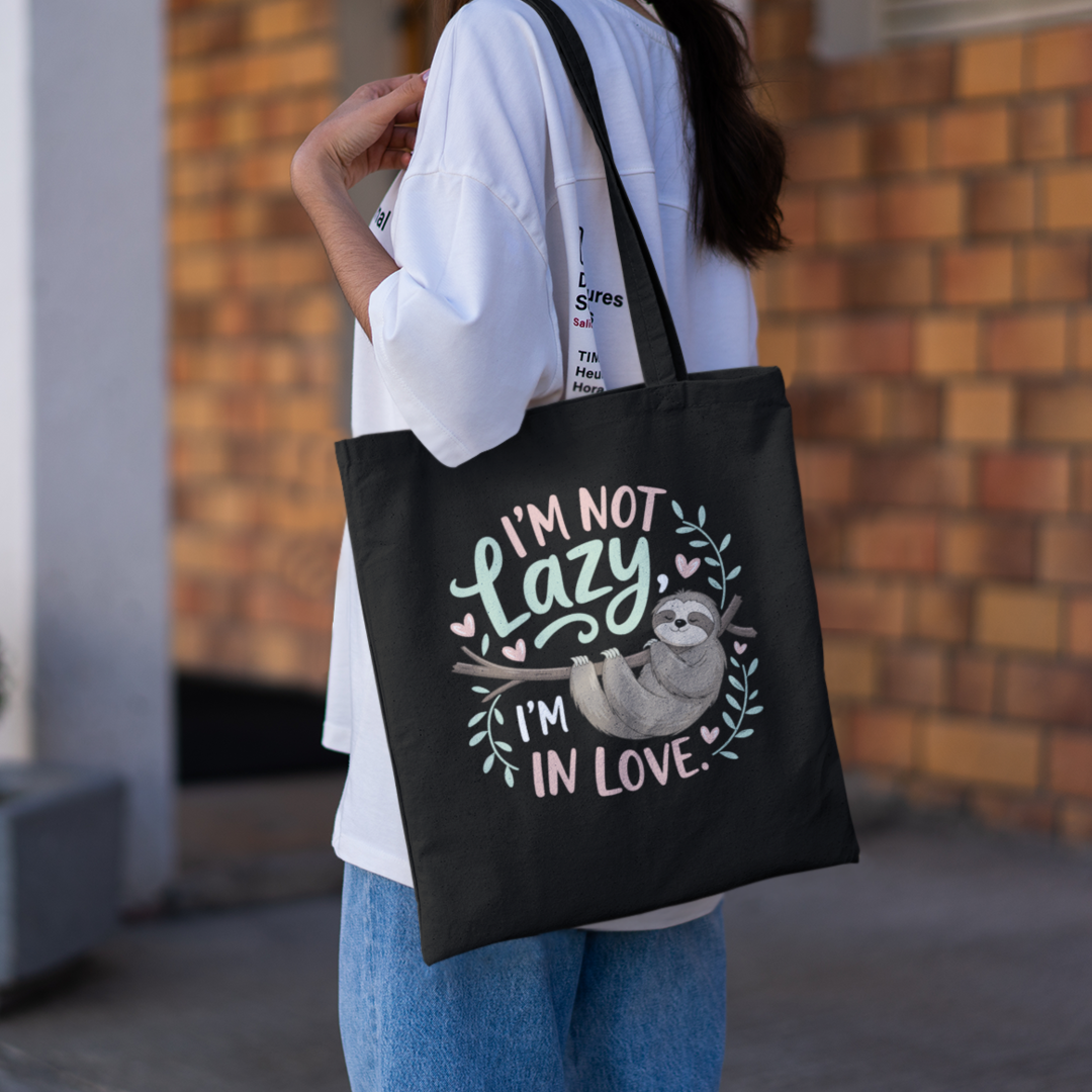 I'm Not Lazy Tote
